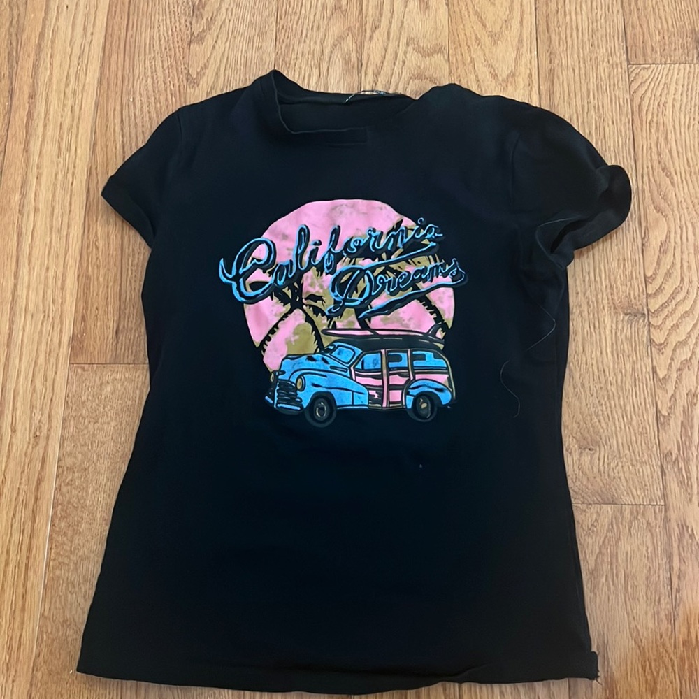 Cropped T shirt